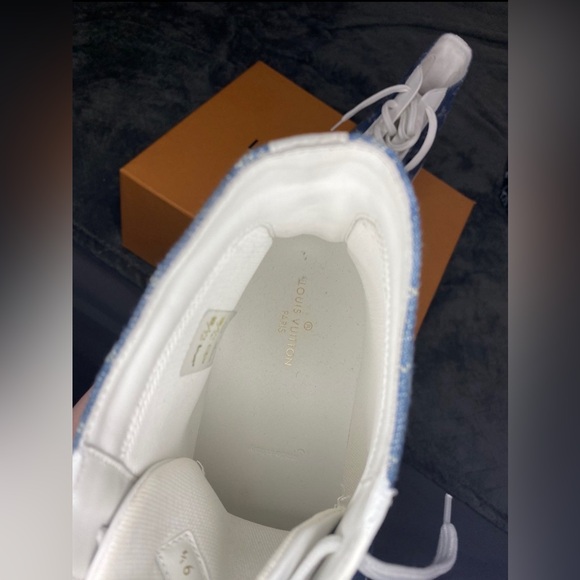 Louis Vuitton Tattoo Sneaker Boot - Monogram Denim - Picture 2 of 8